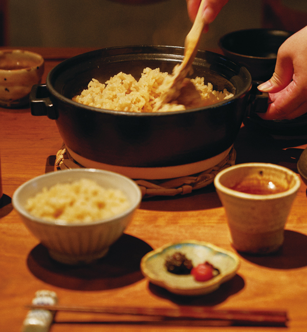 レシピ画像：献上加賀棒茶の茶飯